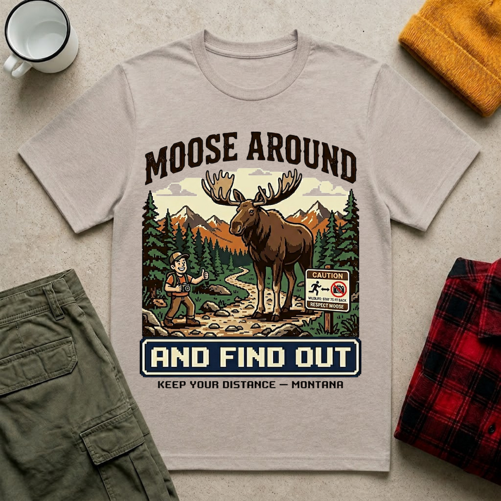 Moose Around T-Shirt