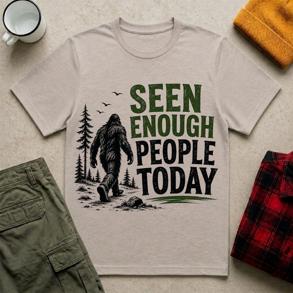 Seen Enough People Today T-shirt