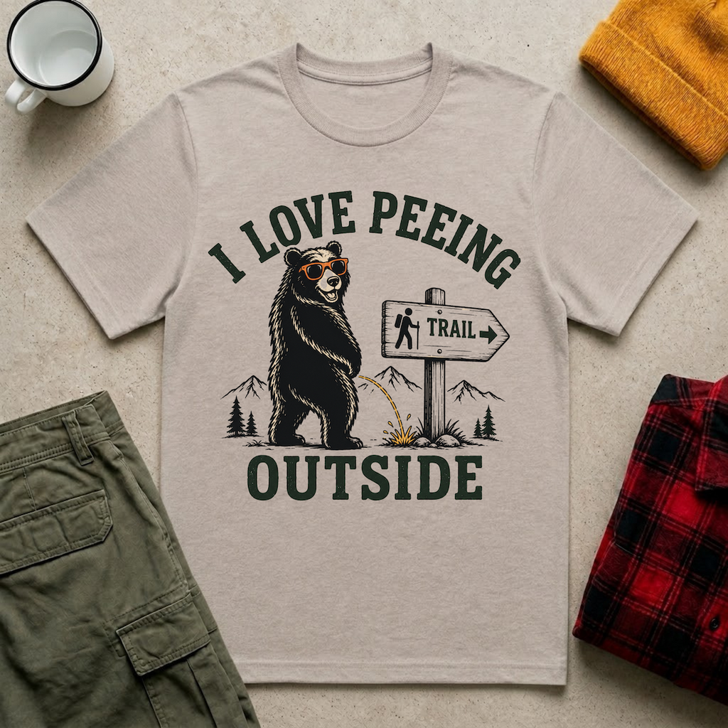 I Love Peeing Outside T-Shirt