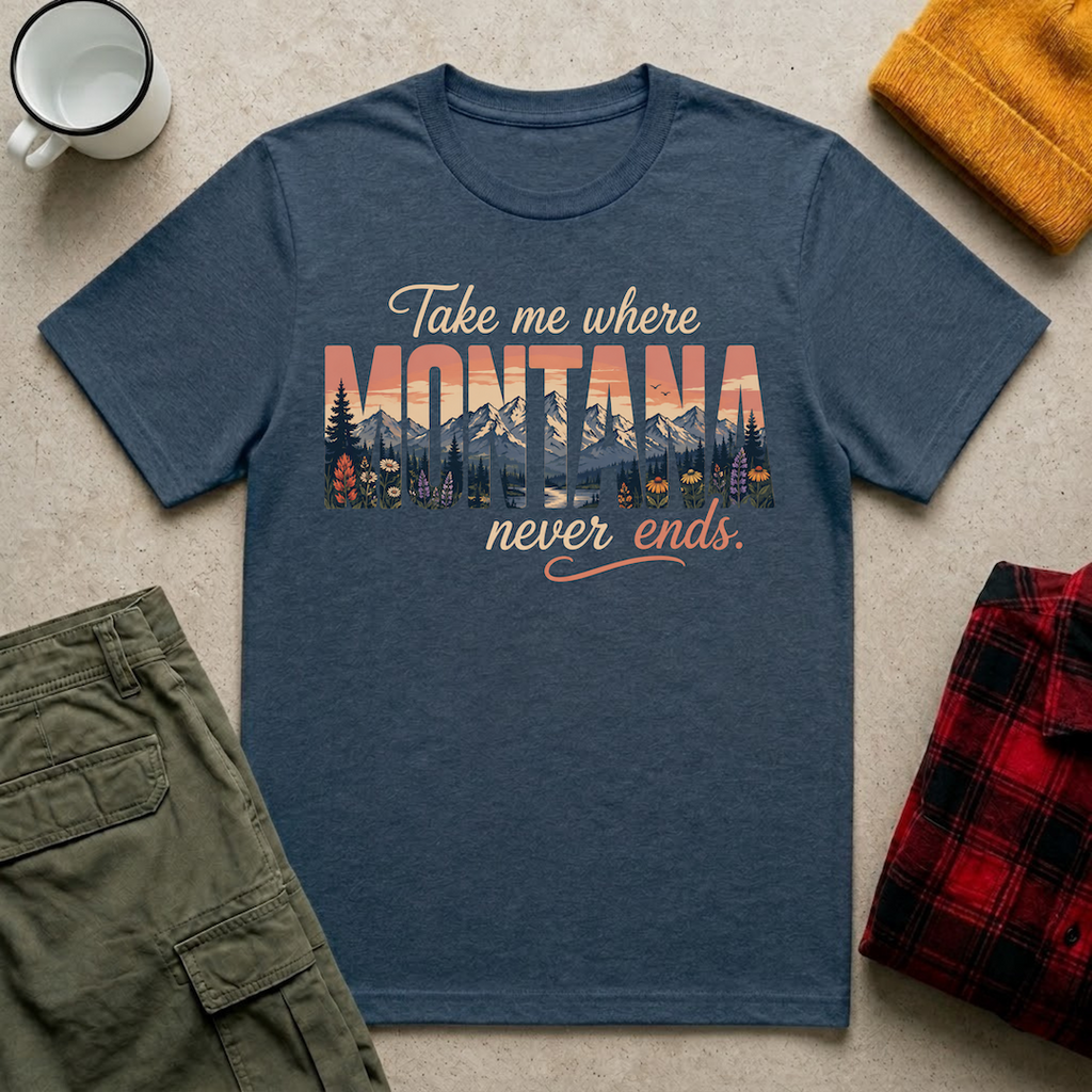 Montana Never Ends T-Shirt