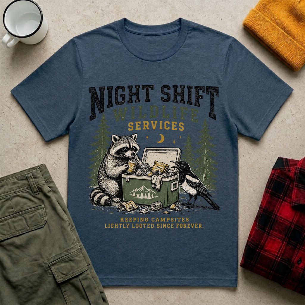 Night Shift Wildlife Services T-Shirt