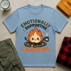 Emotionally Supportive Campfire T-Shirt