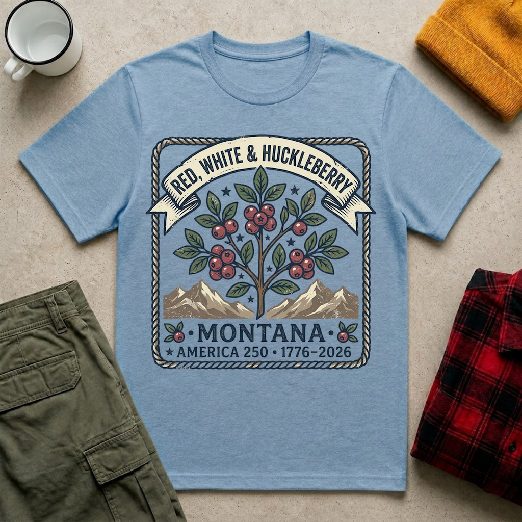 Red, White & Huckleberry T-Shirt
