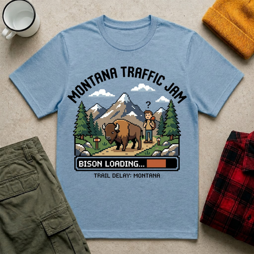 Bison Loading T-Shirt