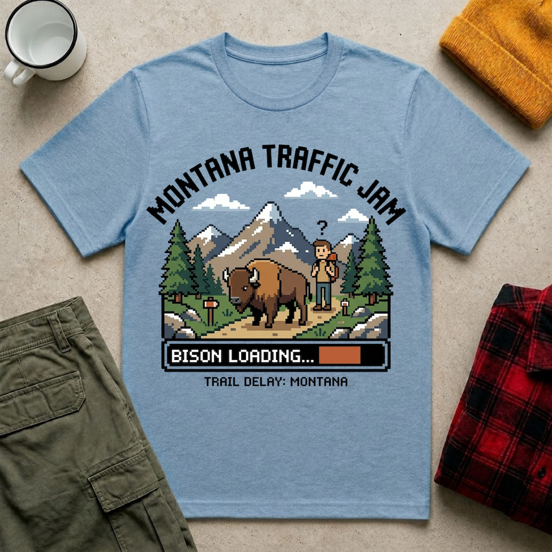 Bison Loading T-Shirt