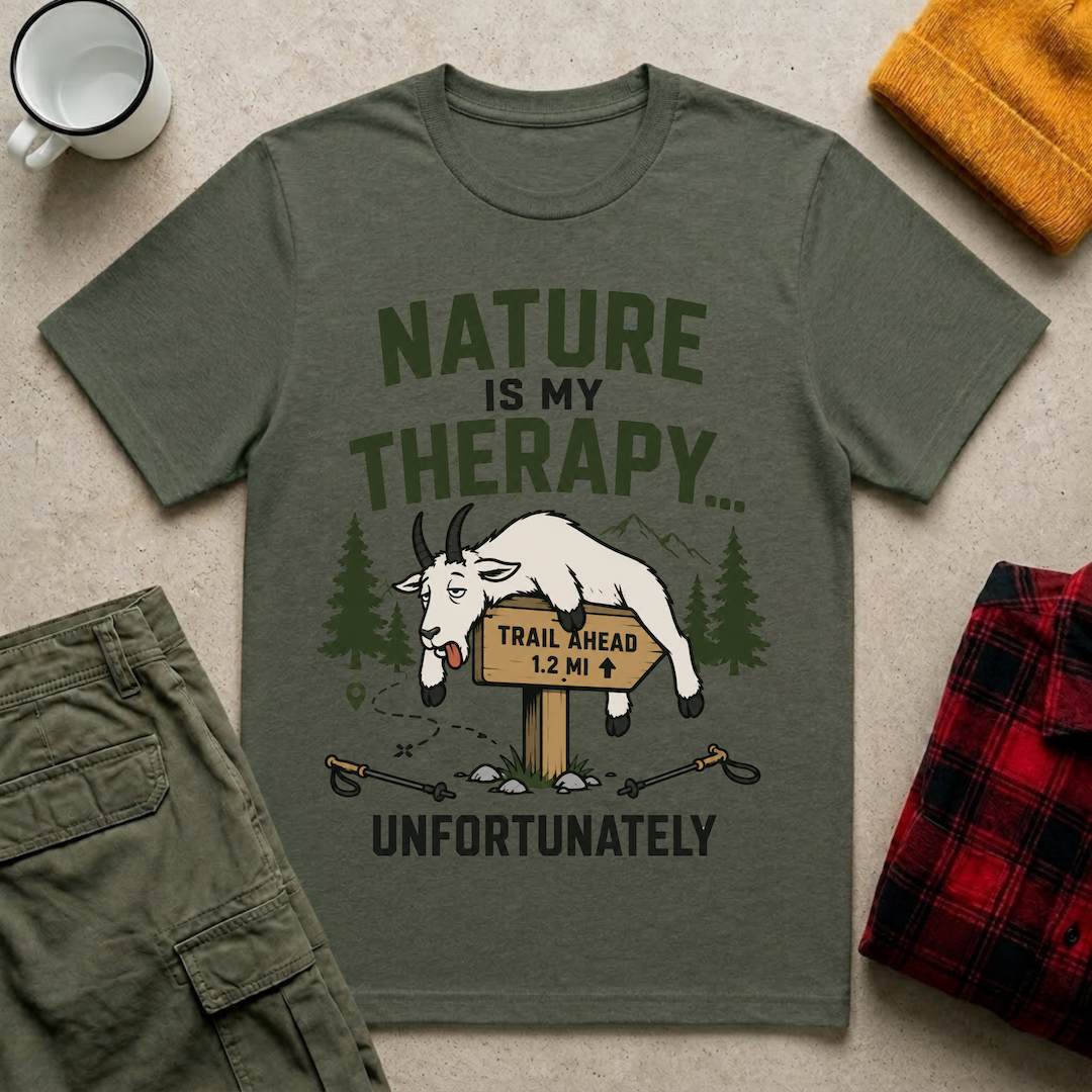 Nature Is My Therapy T-Shirt