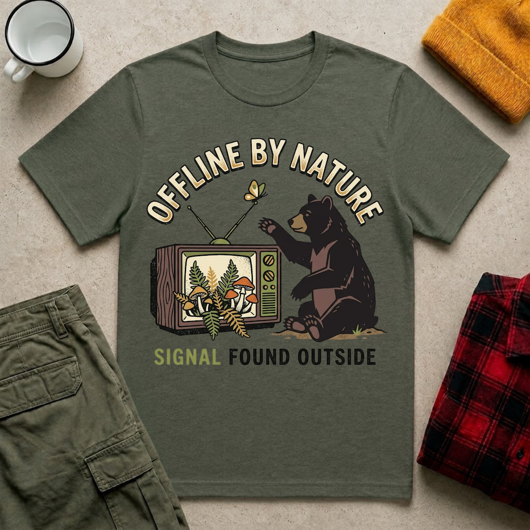 Offline By Nature T-Shirt