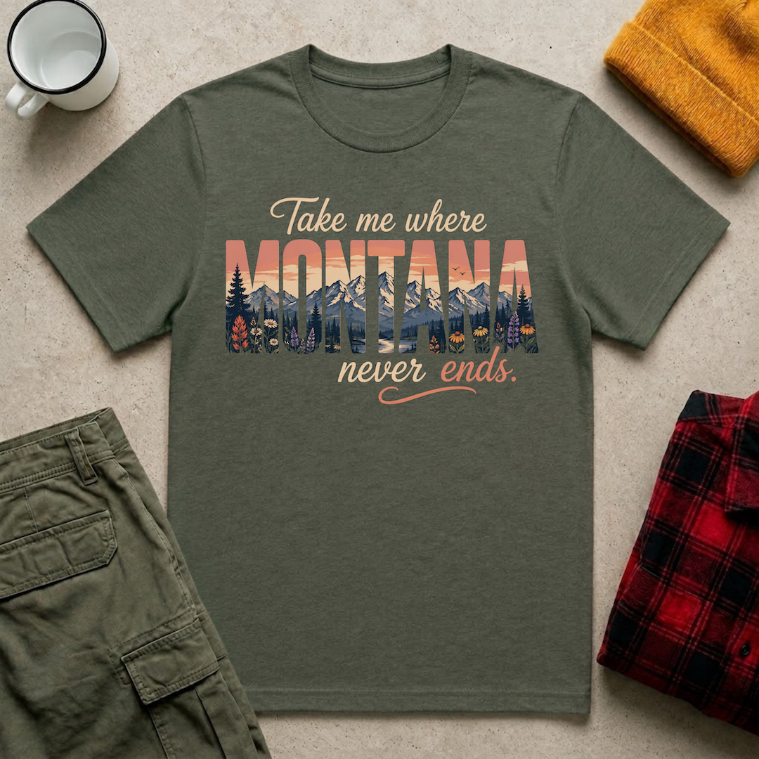 Montana Never Ends T-Shirt