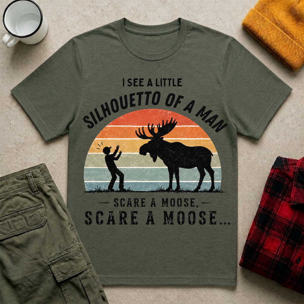Scare A Moose Tee