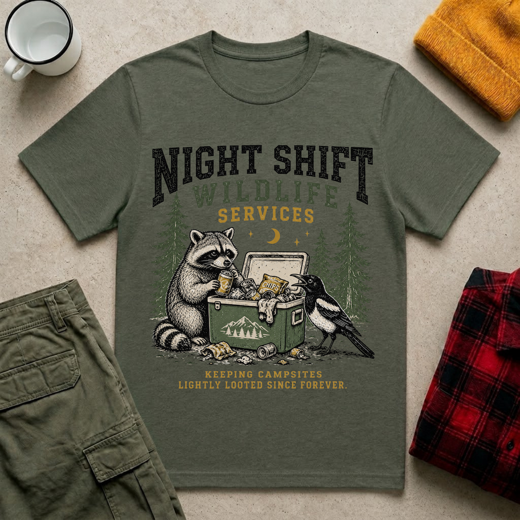 Night Shift Wildlife Services T-Shirt