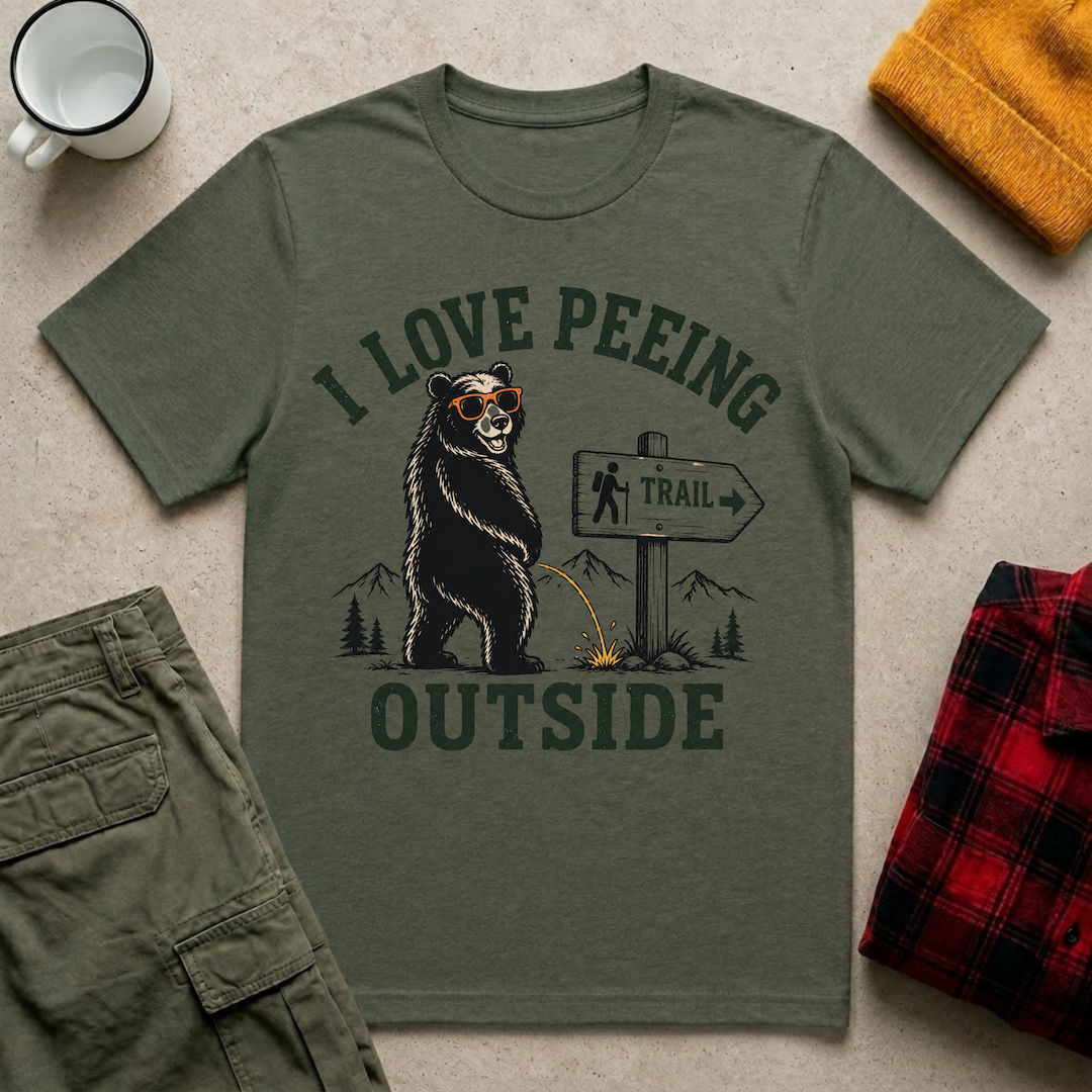 I Love Peeing Outside T-Shirt