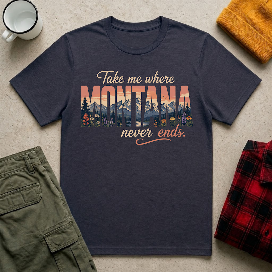 Montana Never Ends T-Shirt