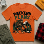Weekend Plans Bigfoot T-Shirt