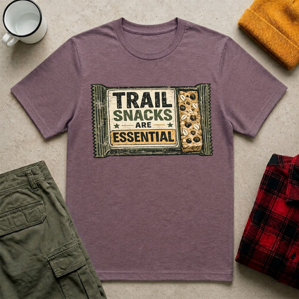 Trail Snacks Are Essential T-Shirt