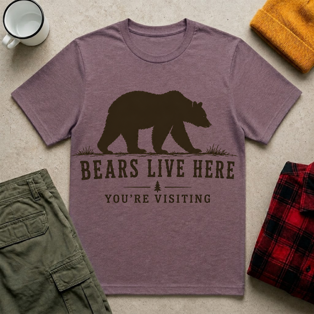 Bears Live Here T-Shirt