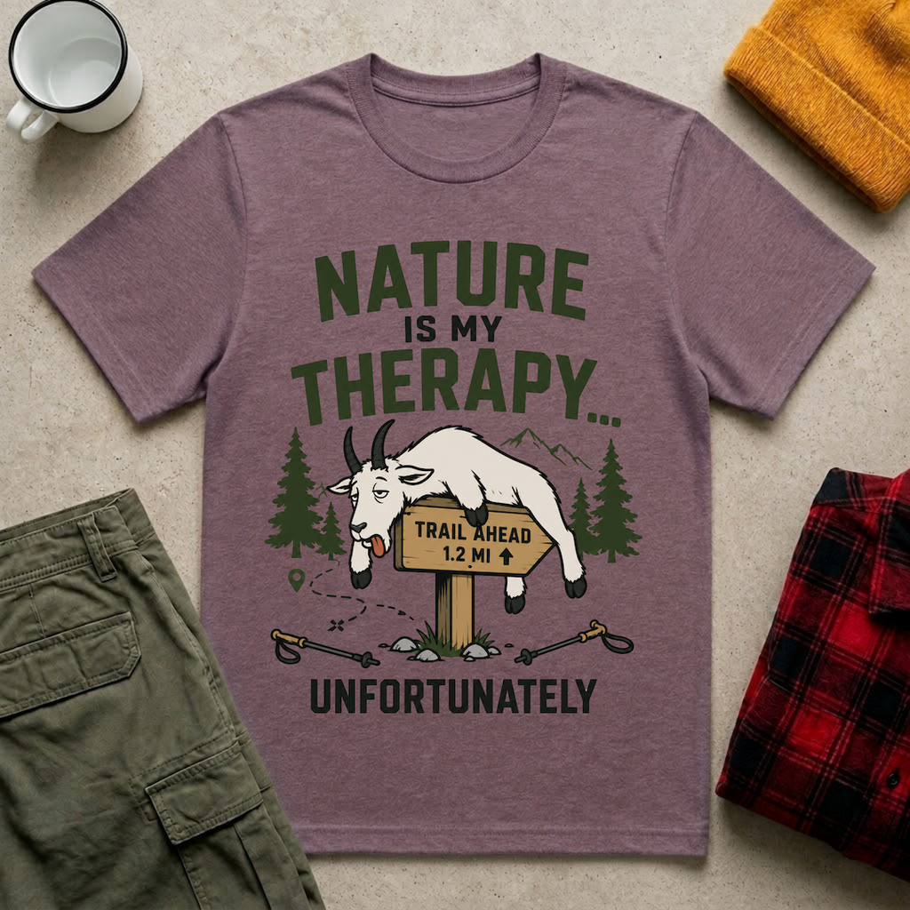 Nature Is My Therapy T-Shirt