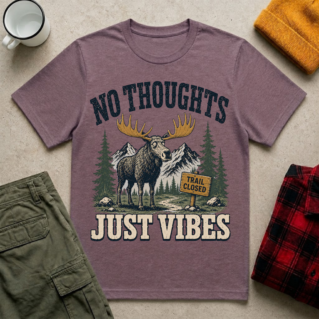 No Thoughts Just Vibes T-Shirt
