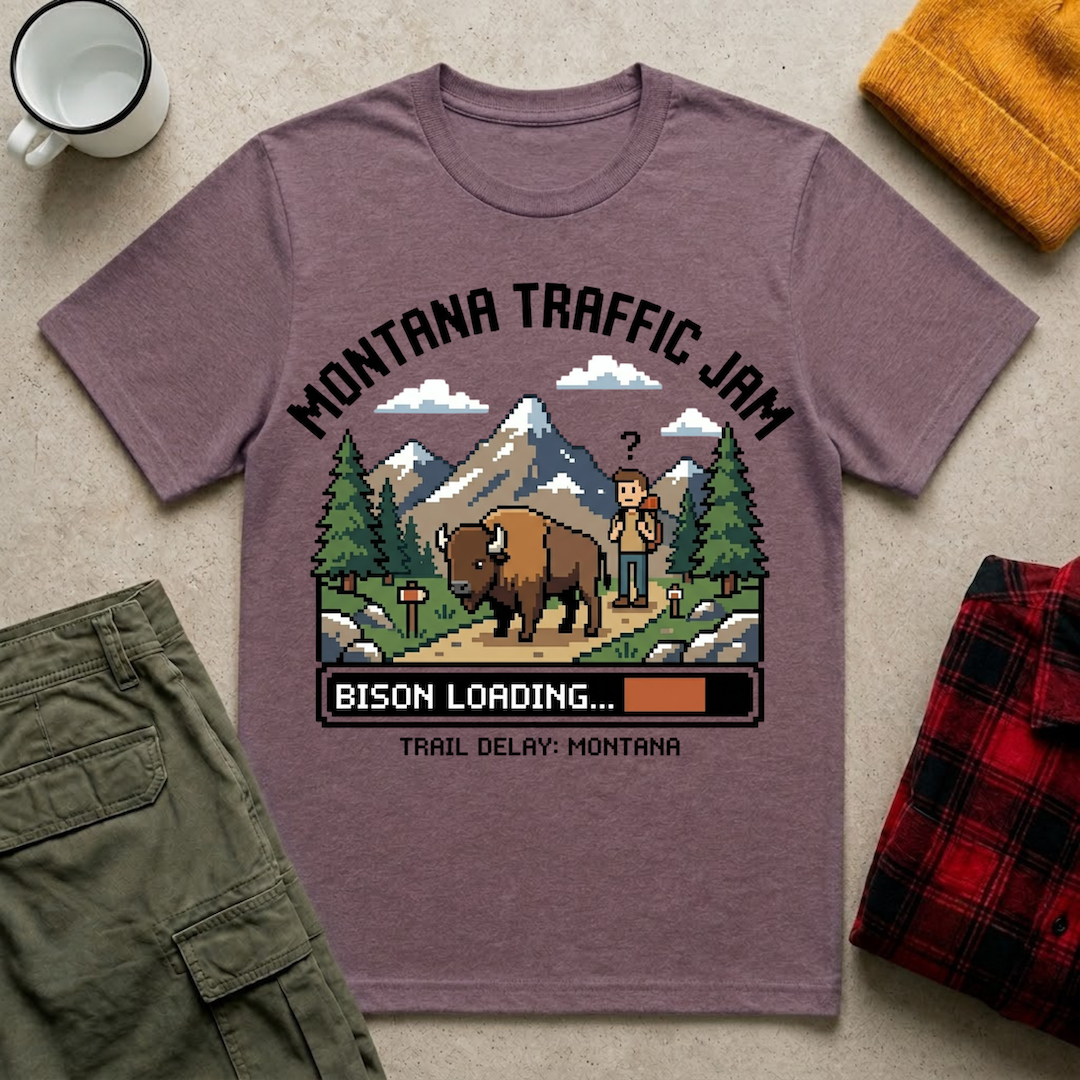 Bison Loading T-Shirt