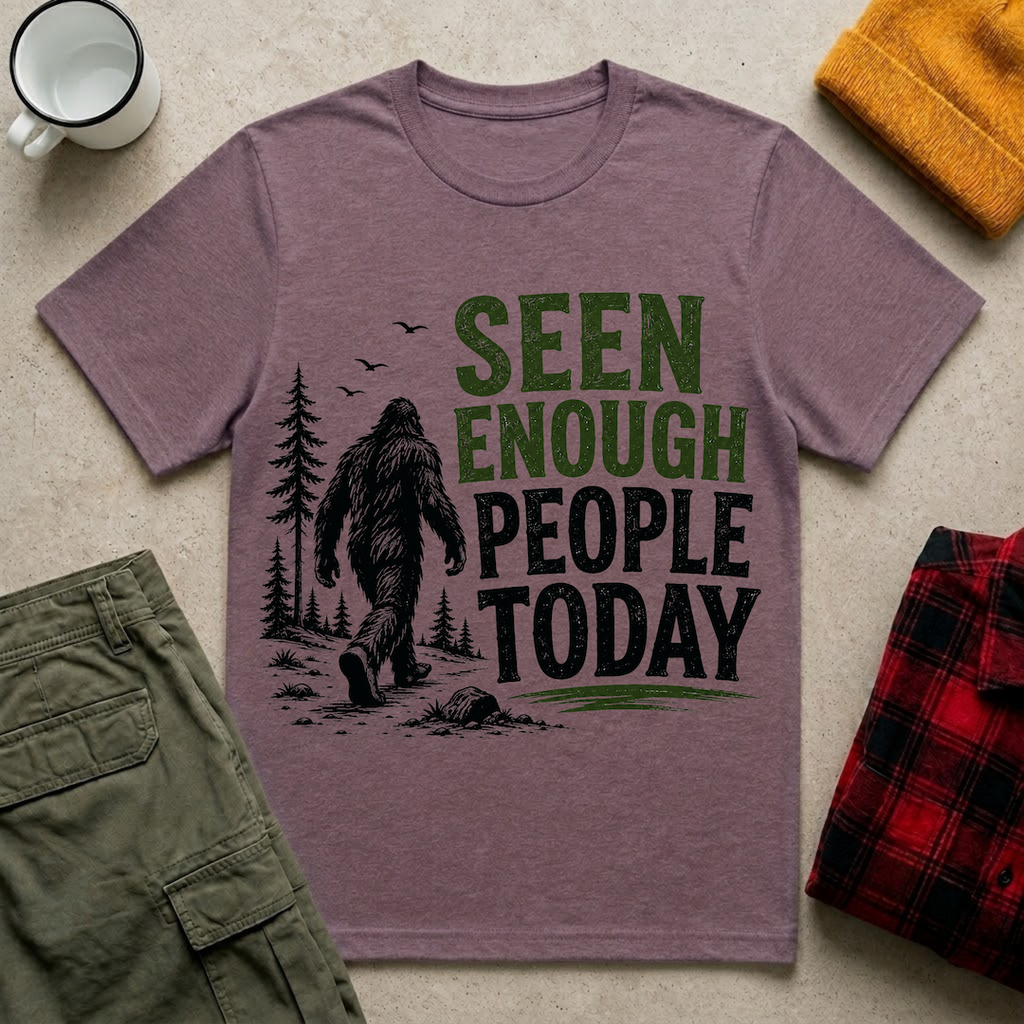 Seen Enough People Today T-shirt