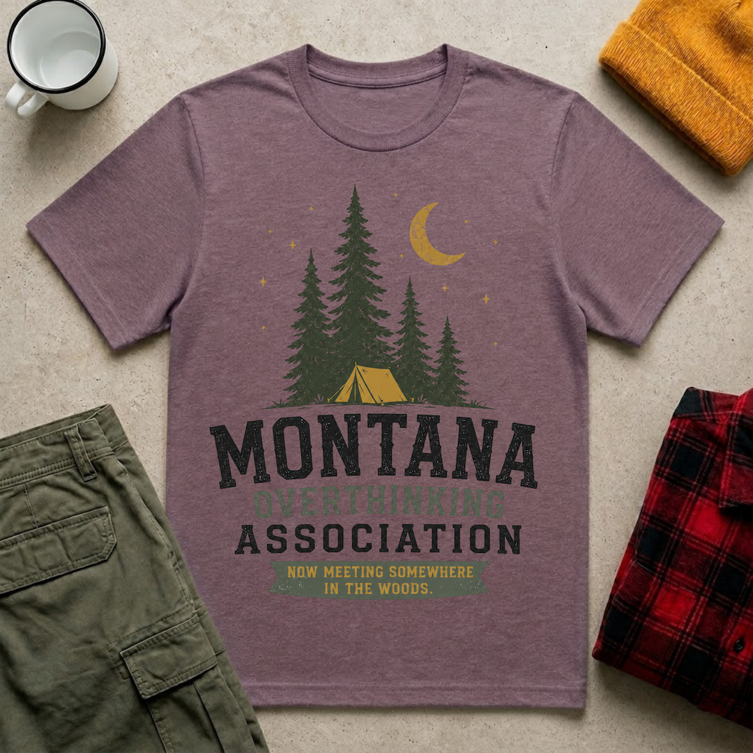Montana Overthinking Association T-Shirt