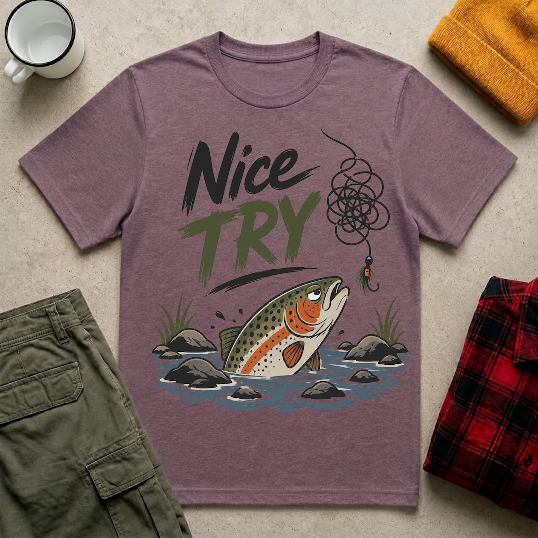 Nice Try Trout T-Shirt