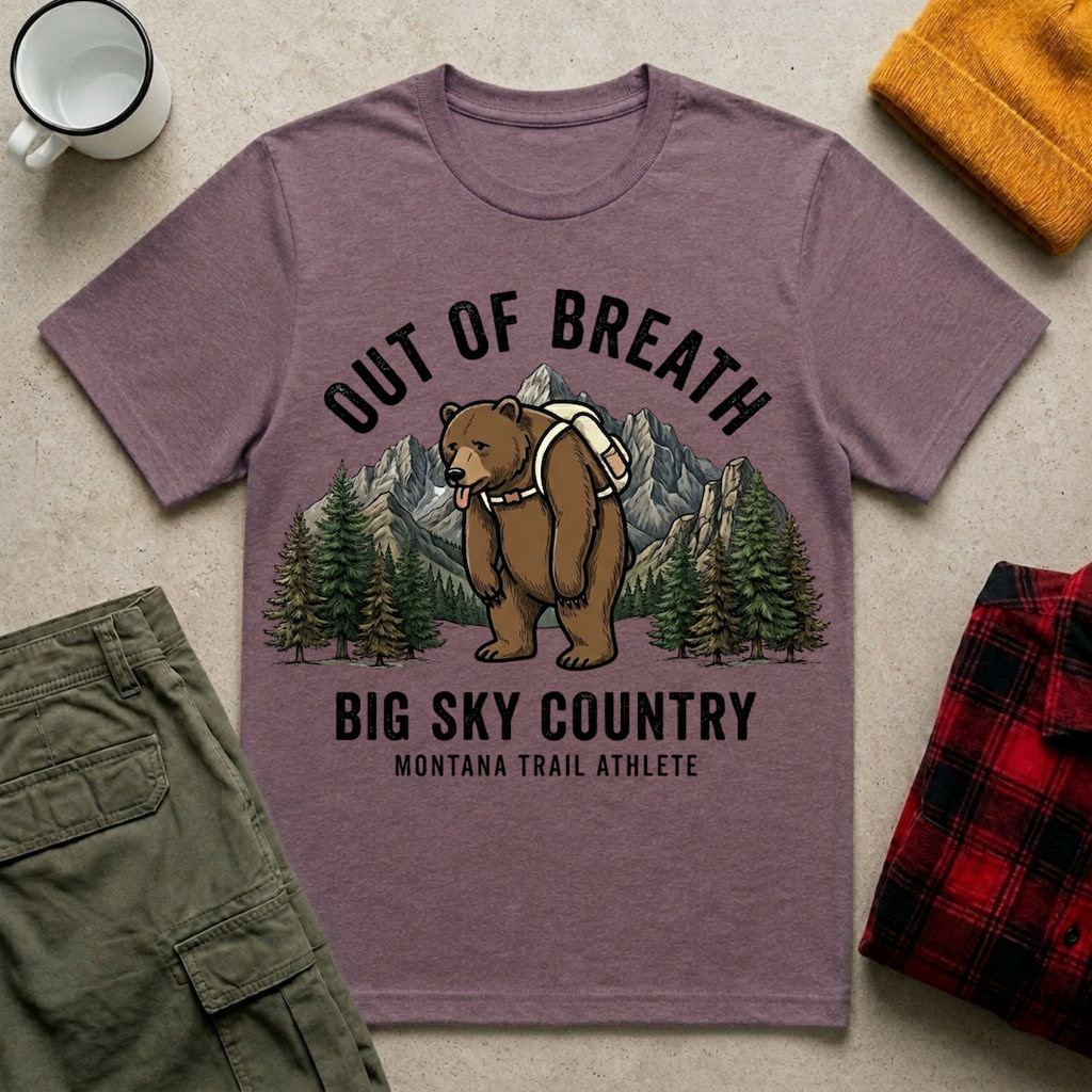 Out Of Breath Trail Athlete T-Shirt