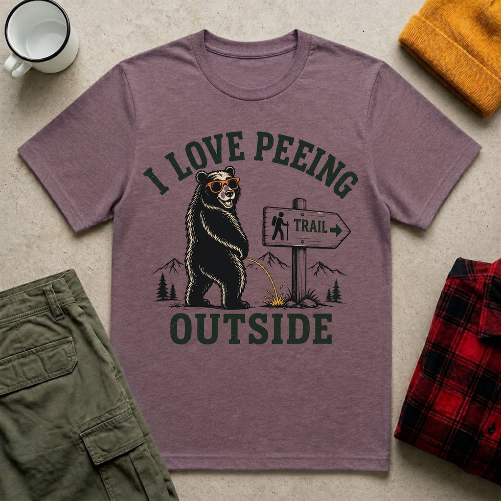 I Love Peeing Outside T-Shirt