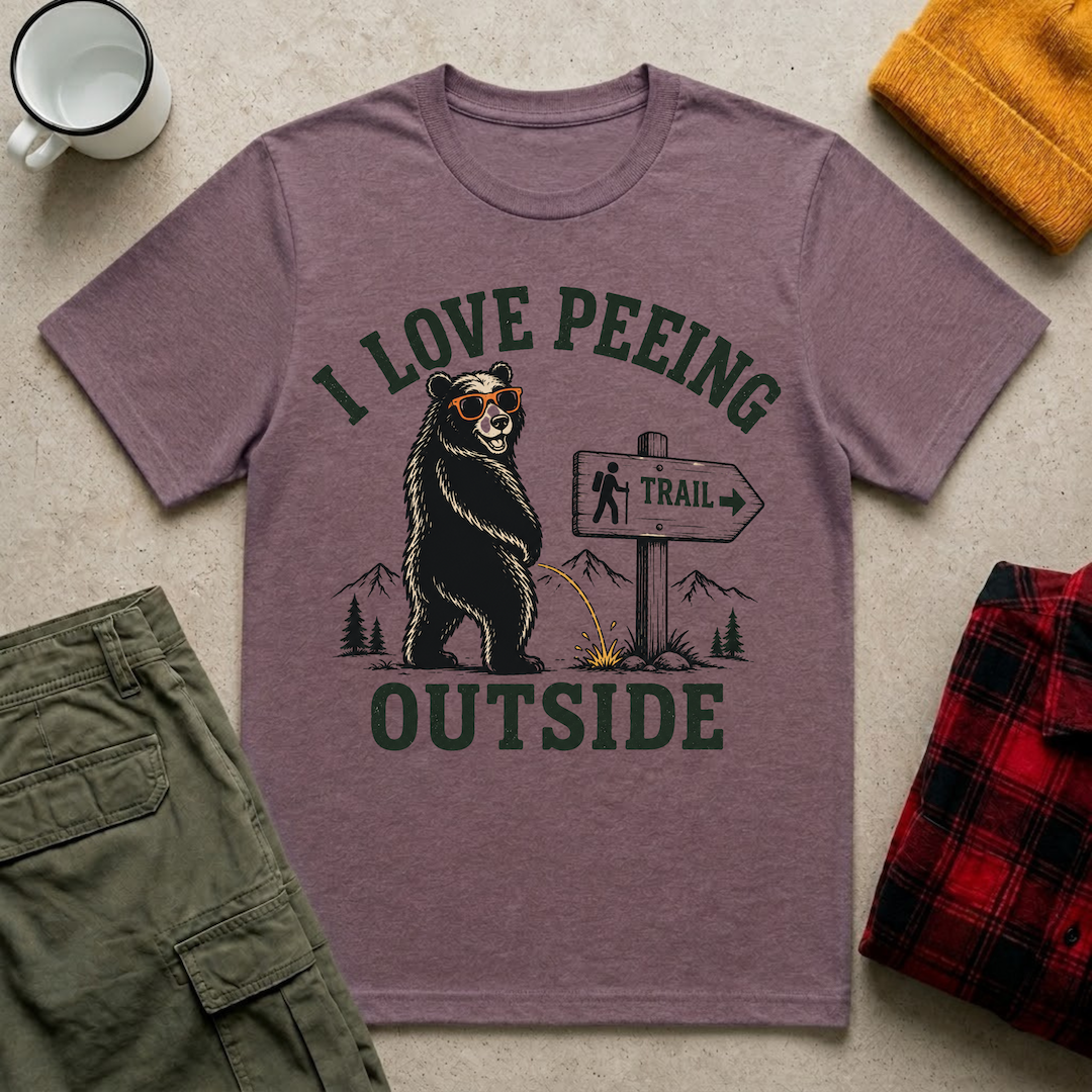 I Love Peeing Outside T-Shirt