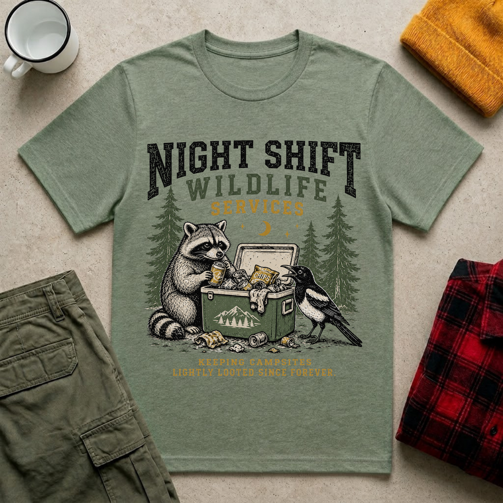 Night Shift Wildlife Services T-Shirt