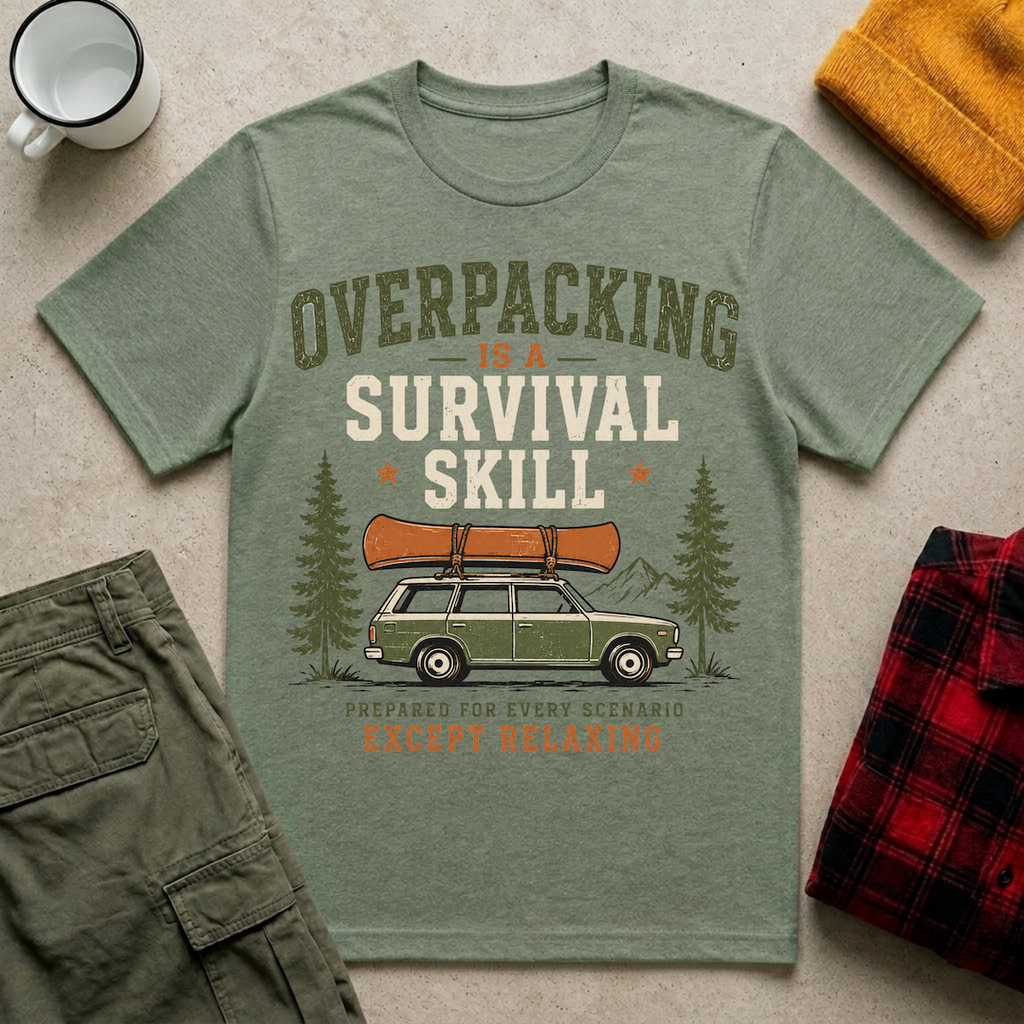 Overpacking Is a Survival Skill T-Shirt