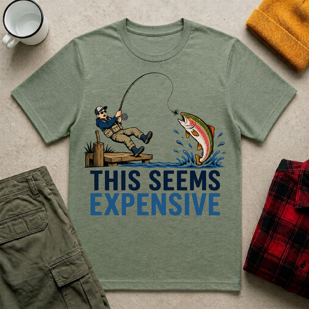 This Seems Expensive Fishing T-Shirt