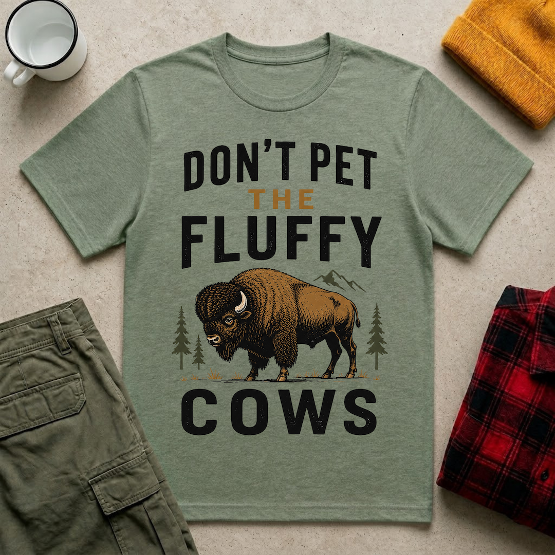 Pet The Fluffy Cows T-Shirt