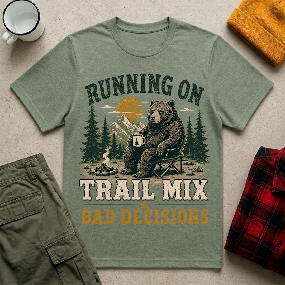 Running On Trail Mix T-Shirt