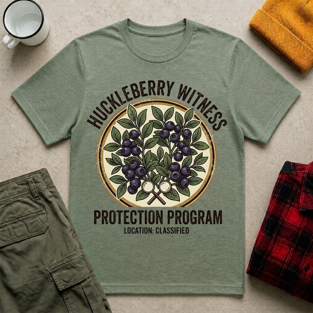 Huckleberry Witness Protection T-Shirt