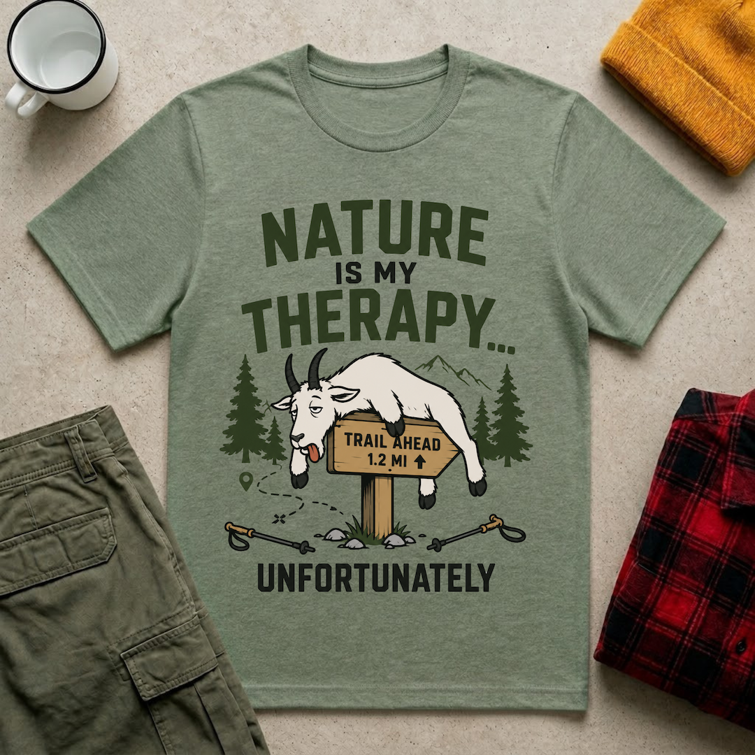 Nature Is My Therapy T-Shirt