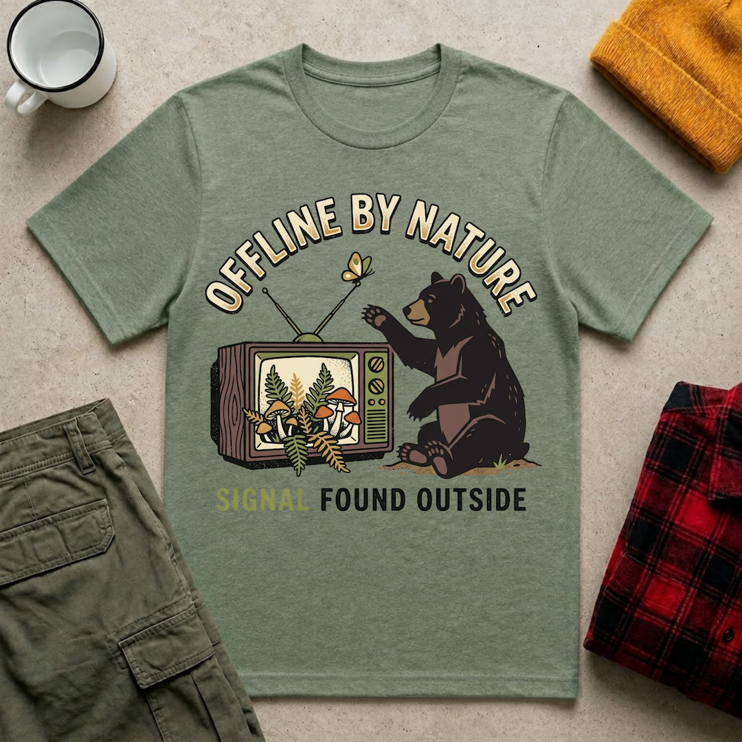 Offline By Nature T-Shirt