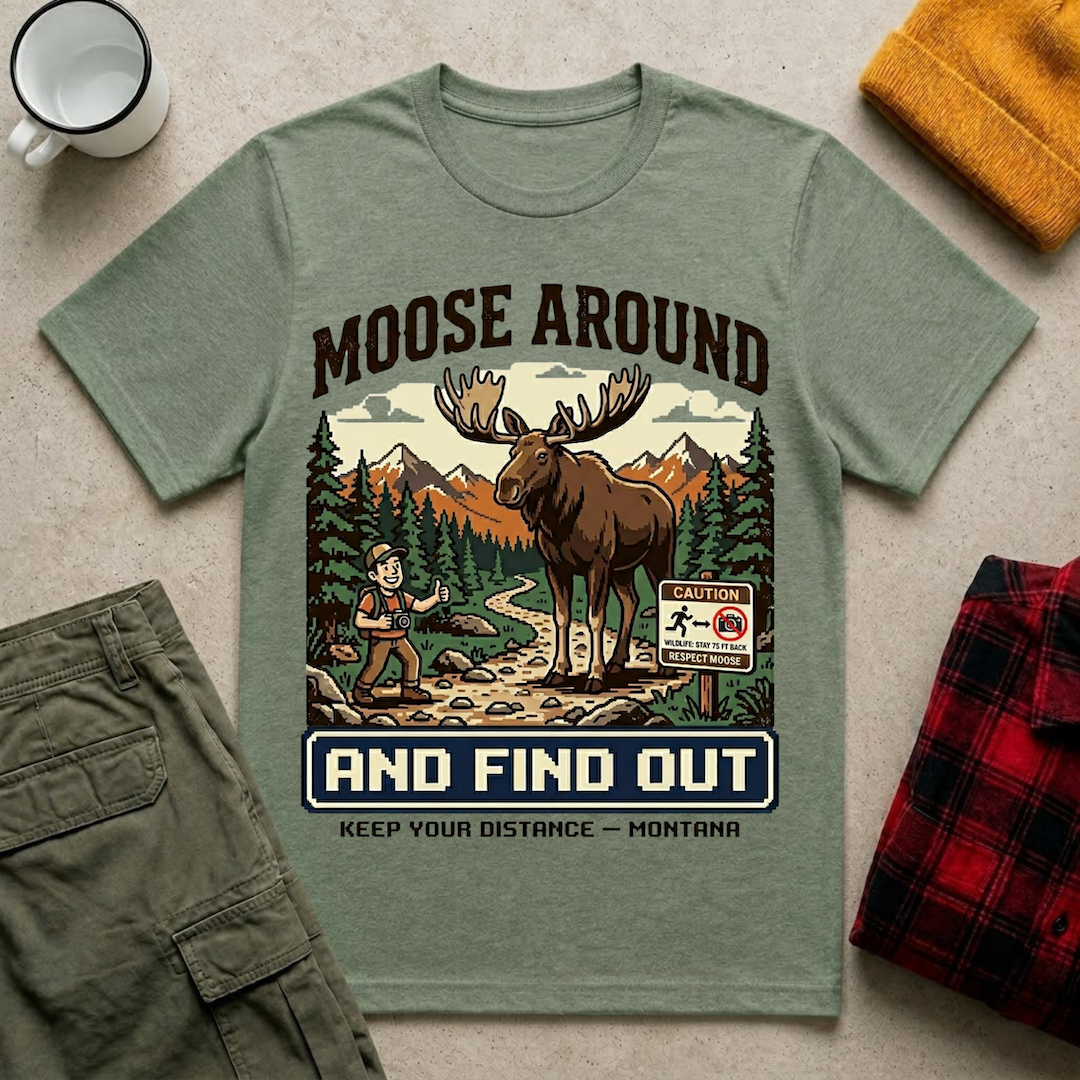 Moose Around T-Shirt