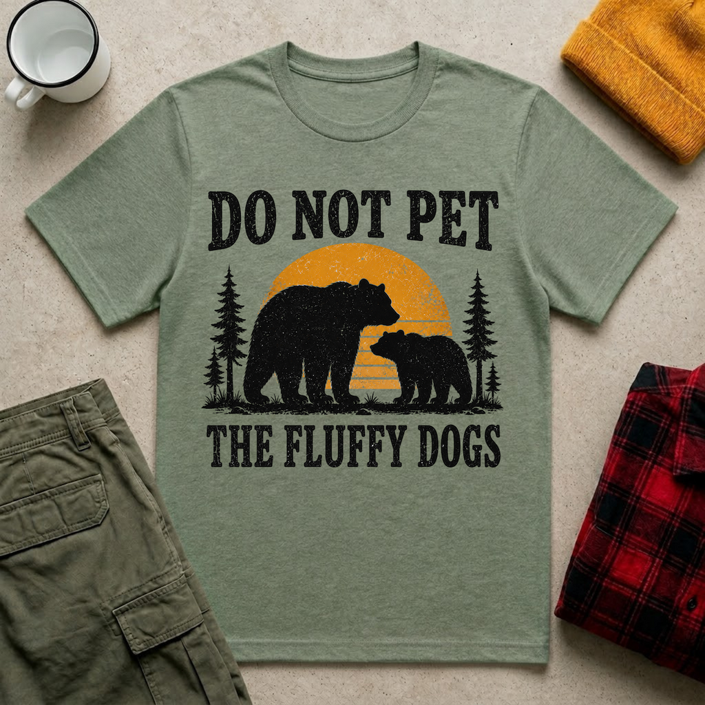 Do Not Pet The Fluffy Dogs T-Shirt