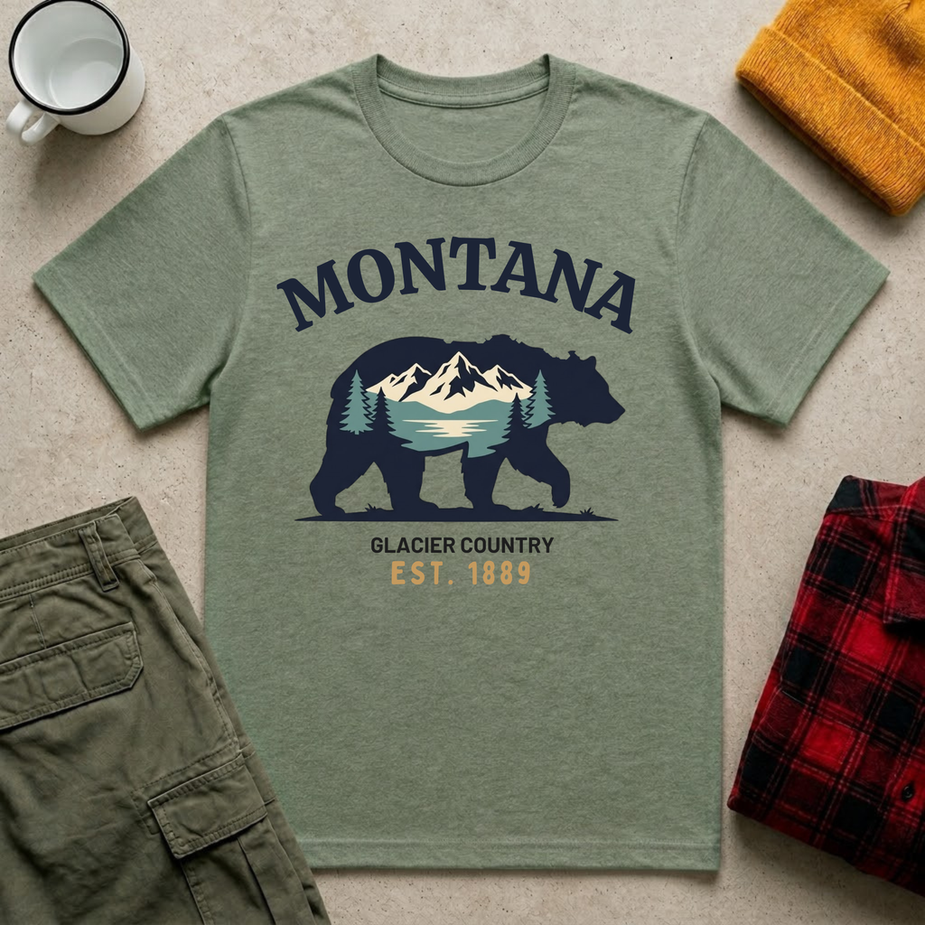 Glacier Country T-Shirt