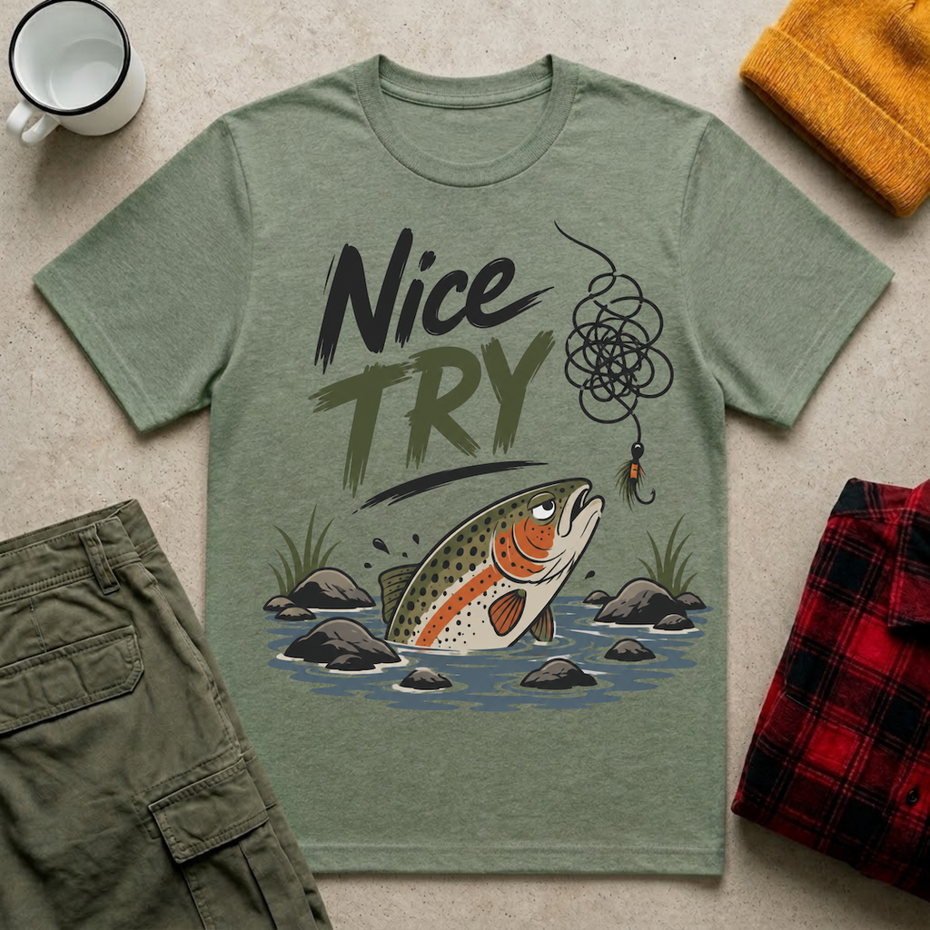 Nice Try Trout T-Shirt