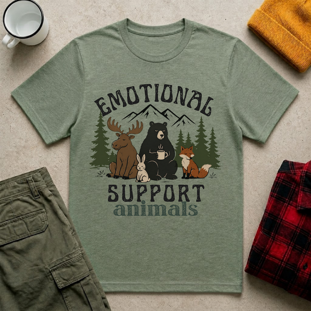 Emotional Support Animals T-Shirt