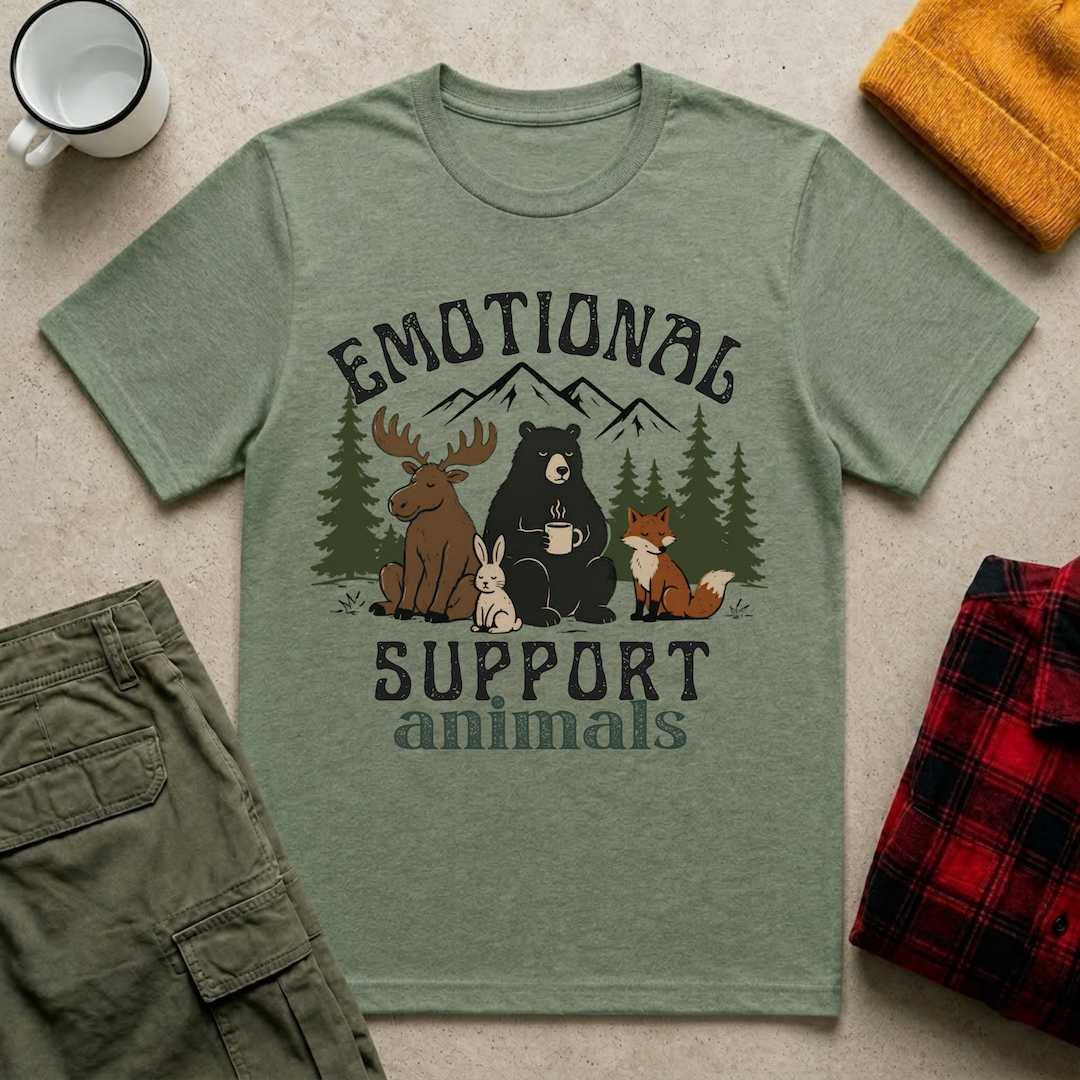 Emotional Support Animals T-Shirt