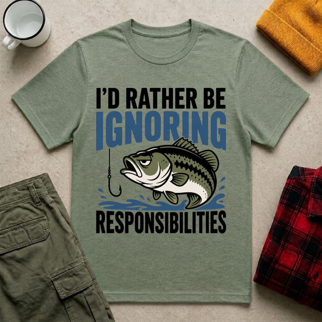 I'd Rather Be Ignoring Responsibilities T-Shirt