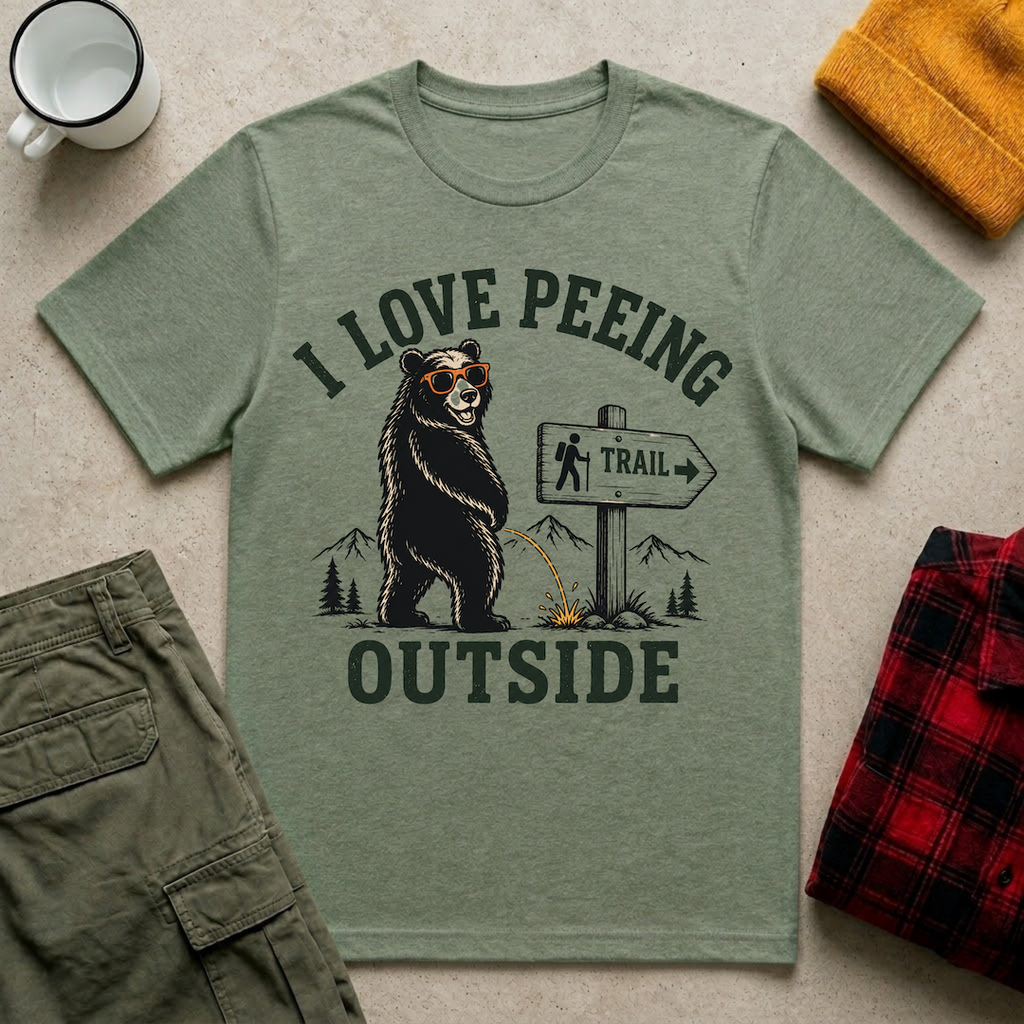 I Love Peeing Outside T-Shirt