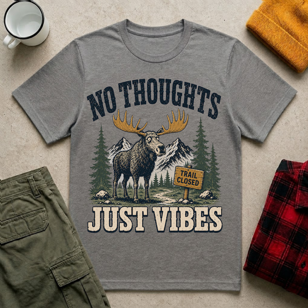 No Thoughts Just Vibes T-Shirt
