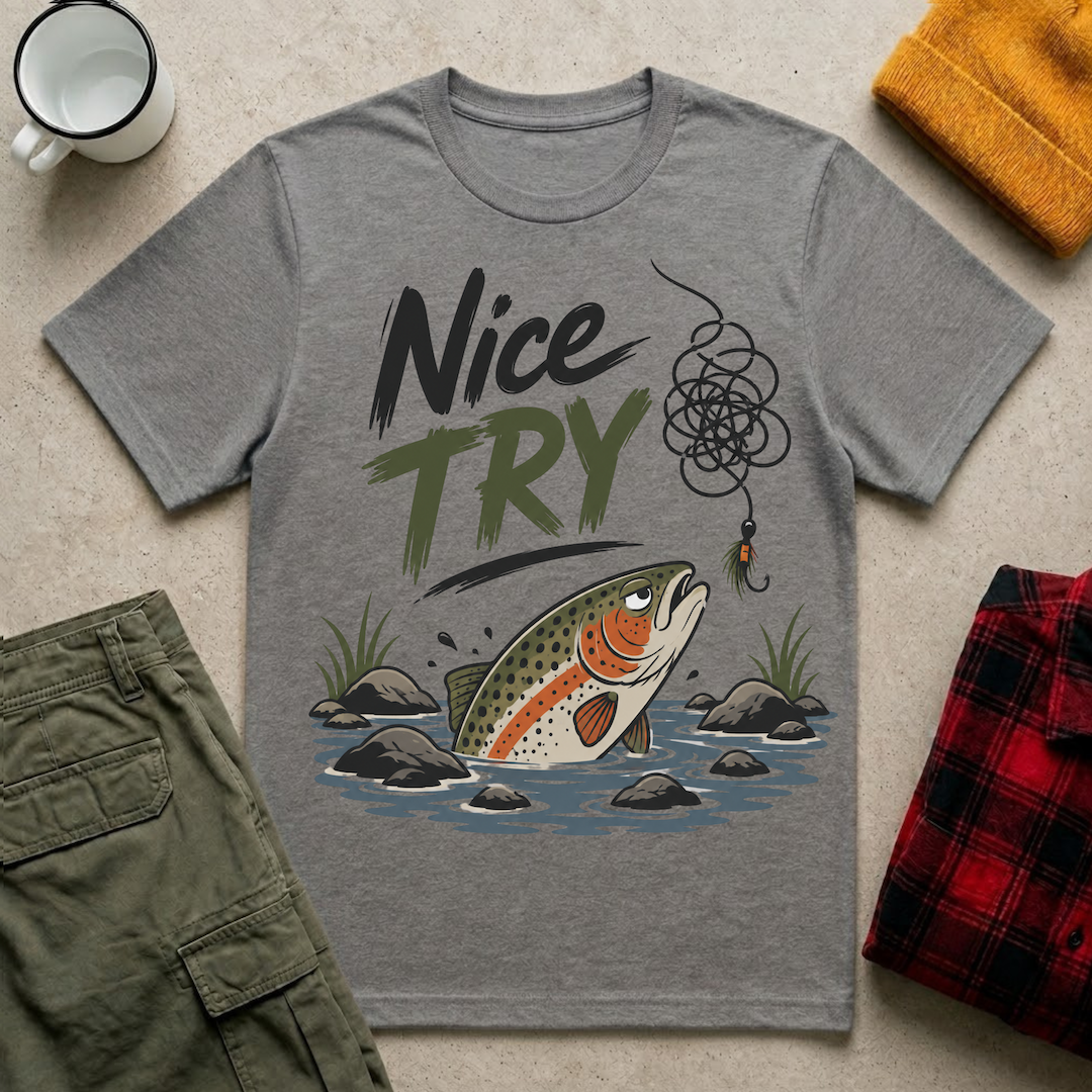 Nice Try Trout T-Shirt