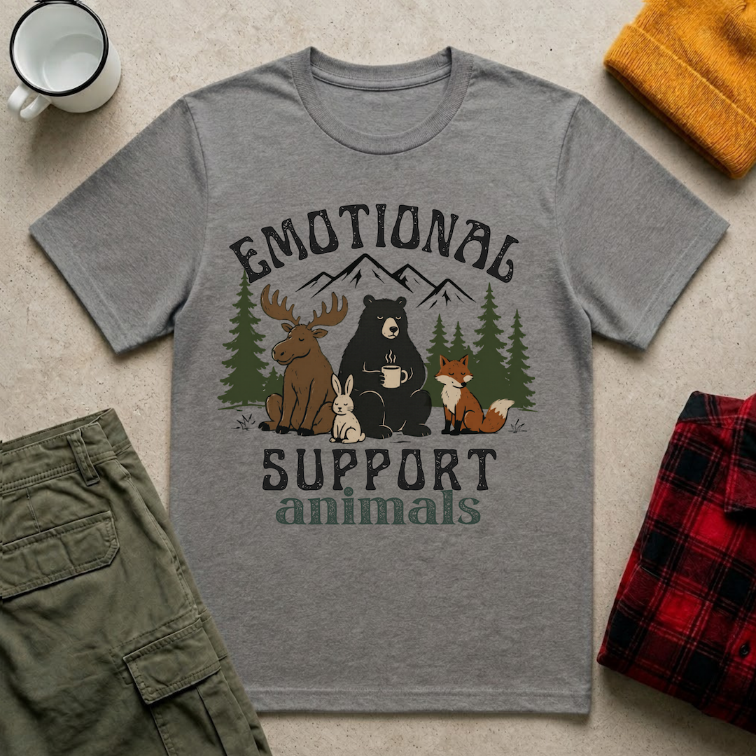 Emotional Support Animals T-Shirt