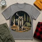 Raccoon Camping  T-Shirt