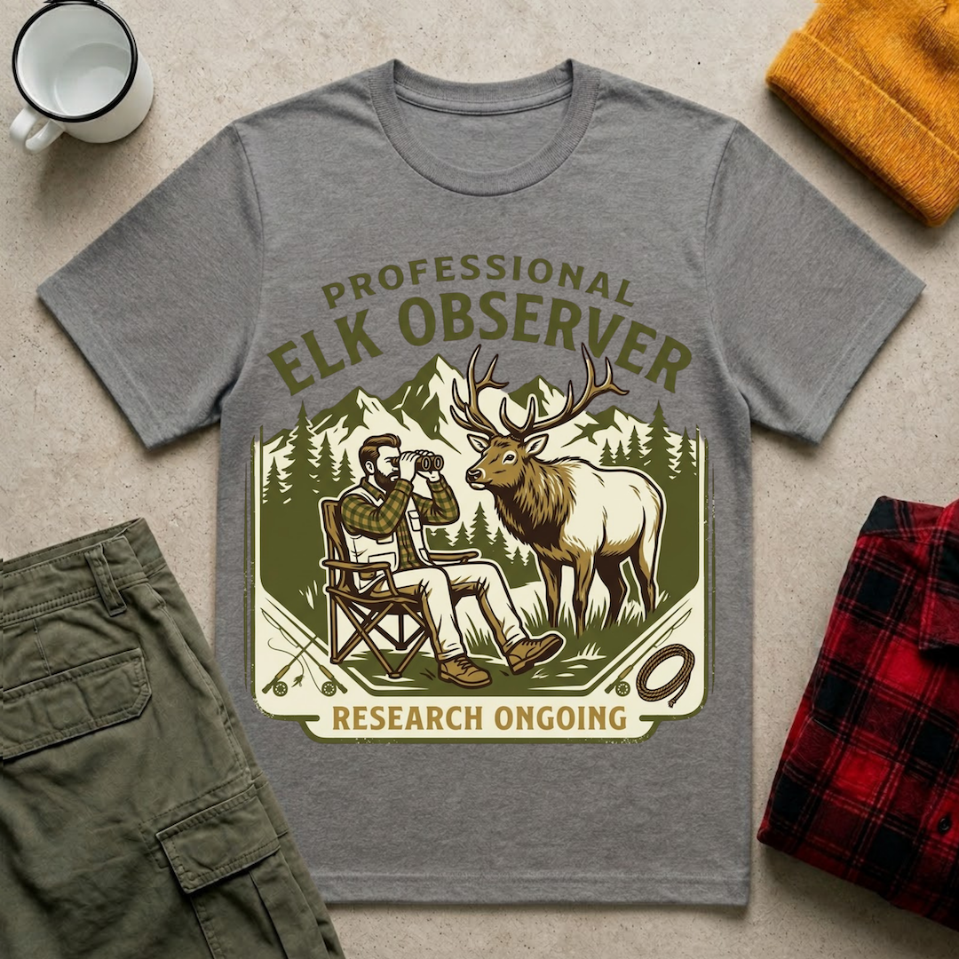 Professional Elk Observer T-Shirt