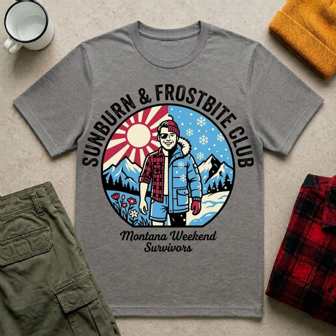 Sunburn & Frostbite Club T-Shirt